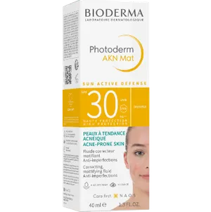 Bioderma Photoderm AKN Mat Sun Active Defense SPF 30 UVB (UVA) Acne-Prone Skin 40ml
